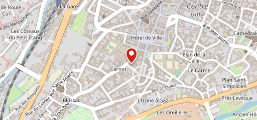 Le Comptoir du Sud Ouest Poitiers sur la carte