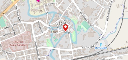 Ristorante Le Contrade Sacile sulla mappa