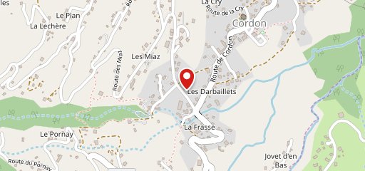 Hôtel Restaurant Le Cordonant sur la carte