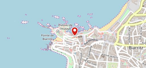 Le Corsaire Biarritz sur la carte