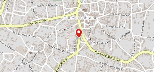 Hôtel Restaurant Le Dagobert sur la carte