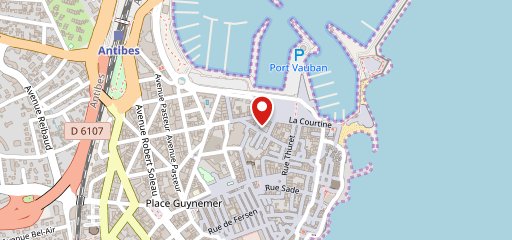 Bangkok Café Antibes sur la carte