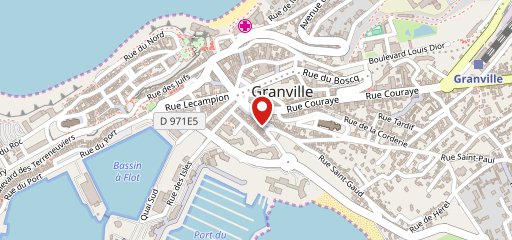 7 Sens Granville sur la carte