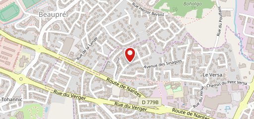 Le Drogo Roland sur la carte