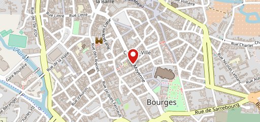 Le Facteur Bourges sur la carte