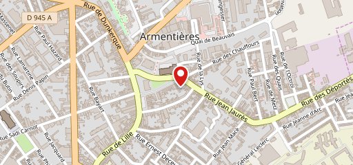 Le Fil Rouge - Armentières sur la carte