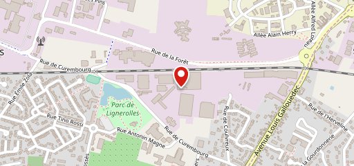 LE FIVE Orléans Fleury sur la carte