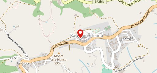 Le Forchette del Chianti sulla mappa