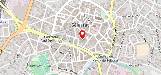 Le Fournil de Louise- Selestat Centre sur la carte