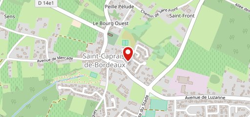 Boulangerie Pâtisserie - Le fournil de Saint-Caprais sur la carte