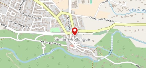 Le Fournil de Simiane sur la carte