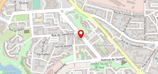 Le Fournil des Provinces Avenue de Tarente Bellevue sur la carte