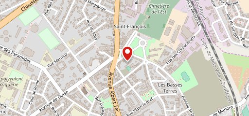 Le Fournil Saint François sur la carte