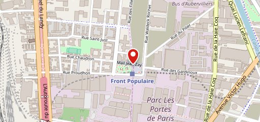 Brasserie Le Front Populaire sur la carte