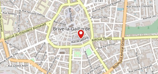 Le Gambetta sur la carte