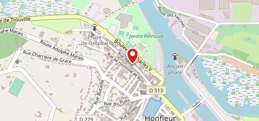 Le Gambetta sur la carte