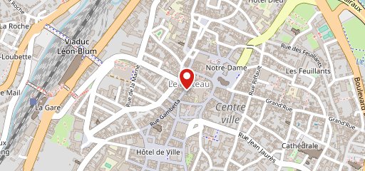 Café Bar Le Gambetta Poitiers sur la carte