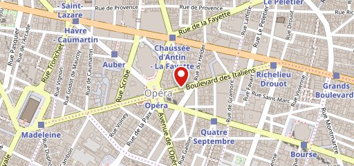 Grand Café Capucines sur la carte