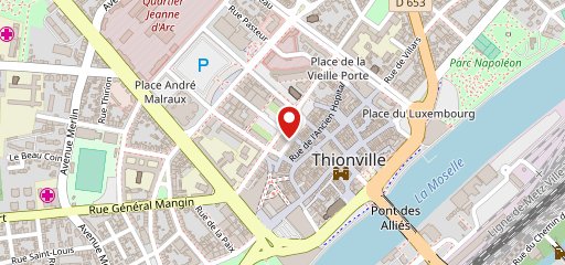 Le Grand Resto Thionvillois sur la carte