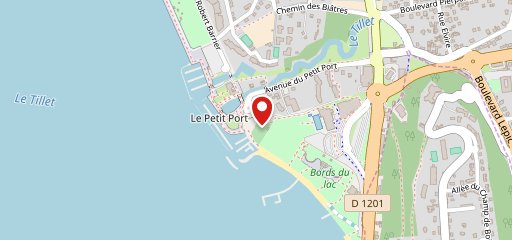 Le Green Café - Aix-les-Bains sur la carte