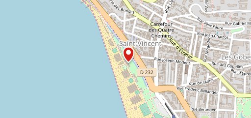 Le Grill plage sur la carte