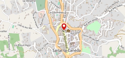 Le Jardin des Consuls Sarlat la Canéda sur la carte