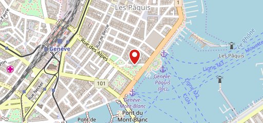 Le Richemond sulla mappa