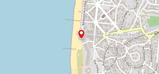 Le Kayoc Lacanau Plage sur la carte