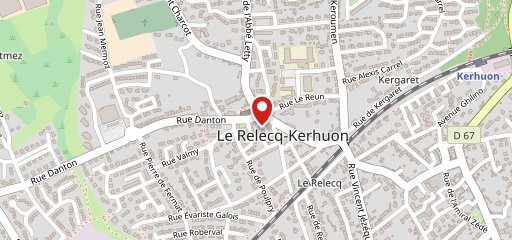 Le Kerhorre sur la carte