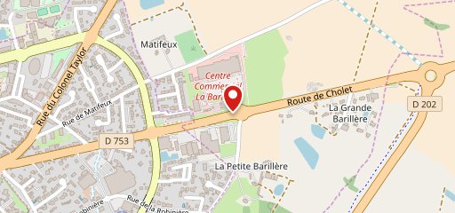 Le kiosque à Pizza sur la carte