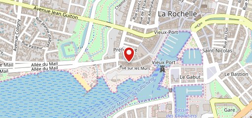 Restaurant Koï La Rochelle sur la carte