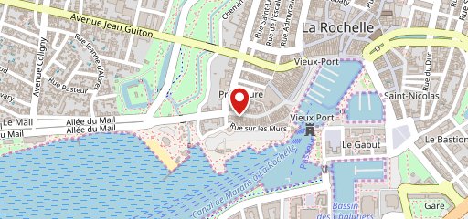 Boc' Bar La Rochelle sur la carte