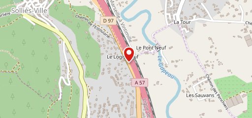 Le Logis Neuf sur la carte