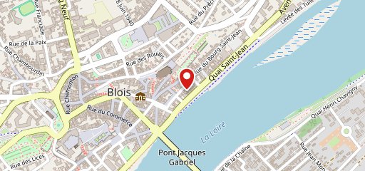 Restaurant Le Madras Blois sur la carte