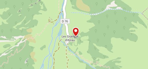 Le Mailh d'Astau sur la carte