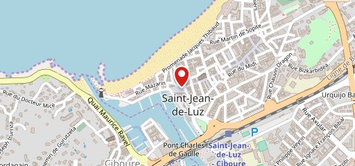 Le Majestic Saint Jean de Luz sur la carte