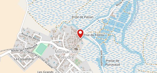 Le Marais sur la carte