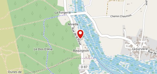 Le Marais sur la carte