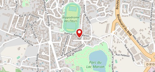 Restaurant Le Marion Biarritz sur la carte