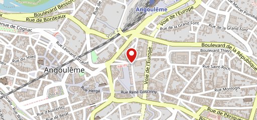 Le Marquant City Angoulême sur la carte