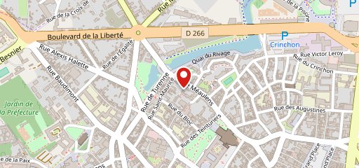 Le Méaulens sur la carte