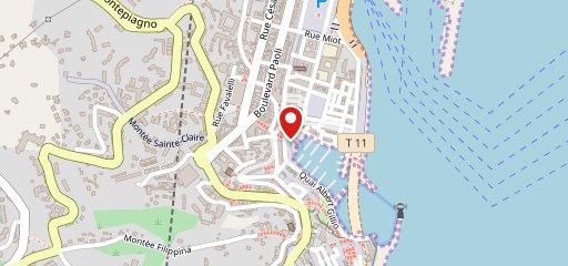 Café Le Méditerranée Bastia Vieux Port sur la carte