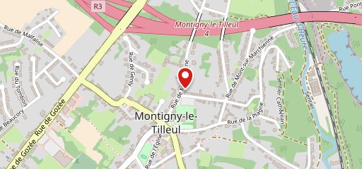 Le Montigny sur la carte