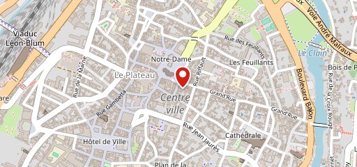 Le Moulin à Café sur la carte