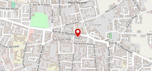 Le Moulin à Pain sur la carte