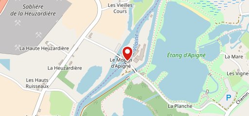 Le Moulin D'Apigné sur la carte