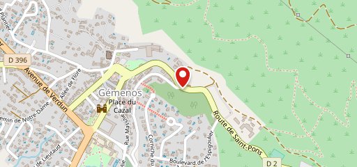 Le Moulin de Gémenos sur la carte