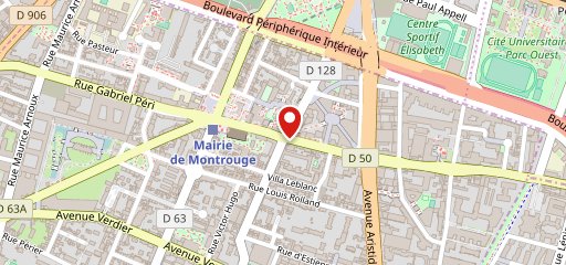 Le Moulin de Montrouge sur la carte