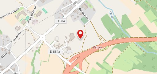 Le Moulin de Péron sur la carte