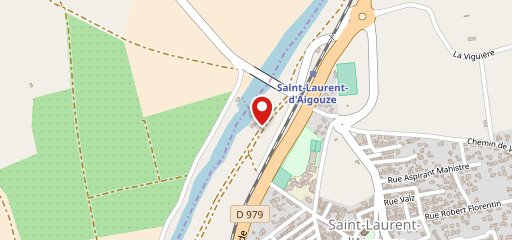 Le Moulin de Saint Laurent sur la carte